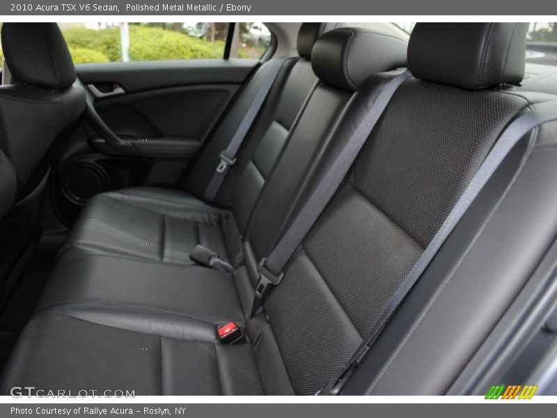 Polished Metal Metallic / Ebony 2010 Acura TSX V6 Sedan