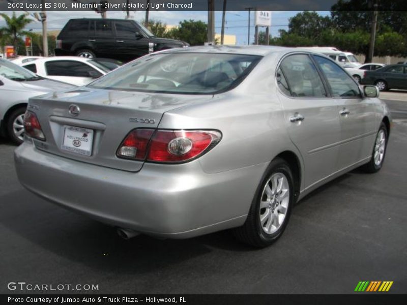 Millennium Silver Metallic / Light Charcoal 2002 Lexus ES 300