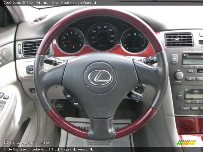 Millennium Silver Metallic / Light Charcoal 2002 Lexus ES 300