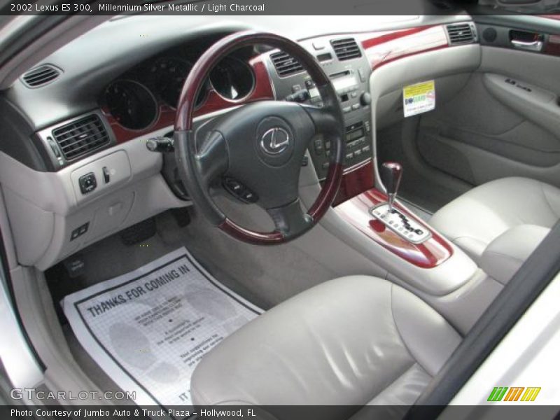 Millennium Silver Metallic / Light Charcoal 2002 Lexus ES 300