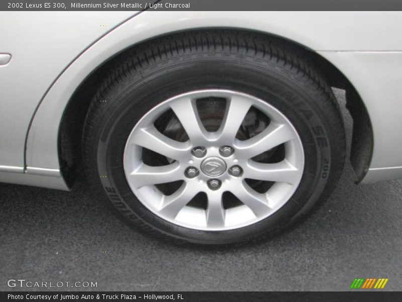 Millennium Silver Metallic / Light Charcoal 2002 Lexus ES 300