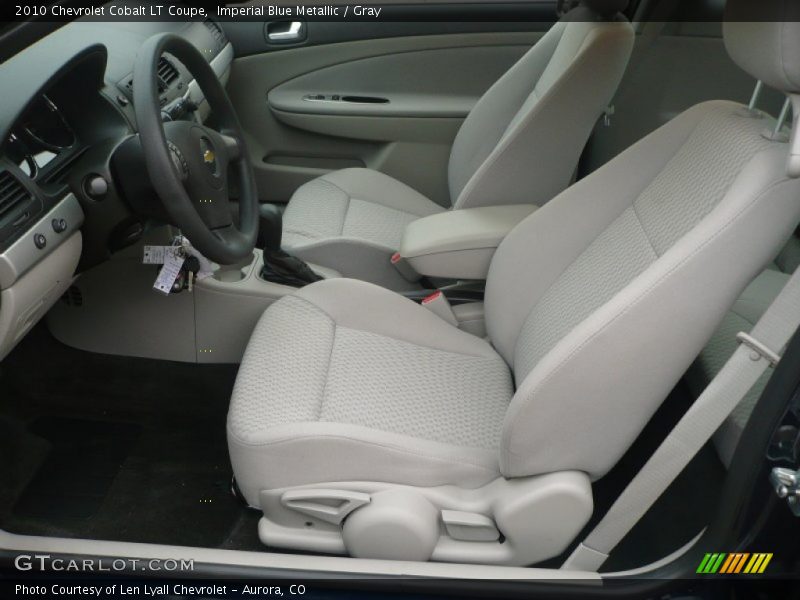 Imperial Blue Metallic / Gray 2010 Chevrolet Cobalt LT Coupe