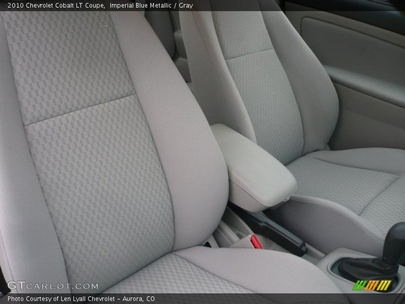 Imperial Blue Metallic / Gray 2010 Chevrolet Cobalt LT Coupe