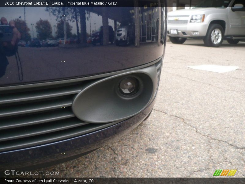 Imperial Blue Metallic / Gray 2010 Chevrolet Cobalt LT Coupe