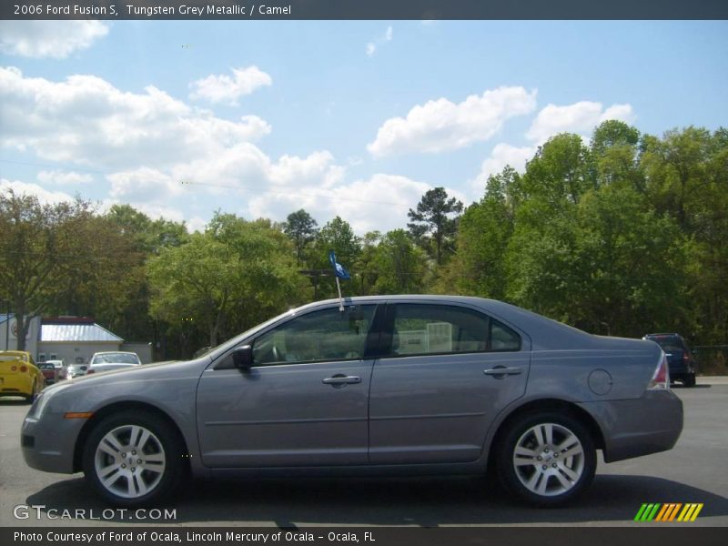 Tungsten Grey Metallic / Camel 2006 Ford Fusion S