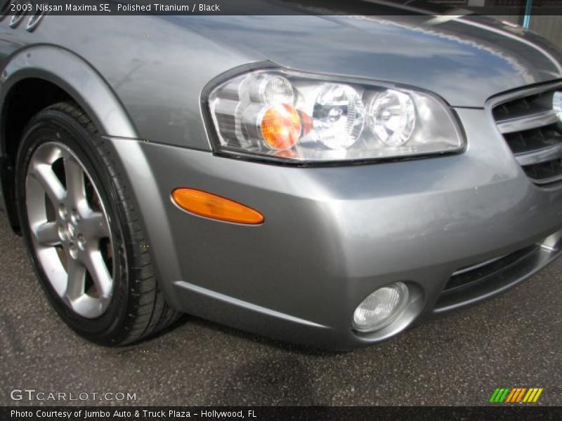 Polished Titanium / Black 2003 Nissan Maxima SE