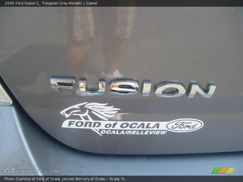 Tungsten Grey Metallic / Camel 2006 Ford Fusion S