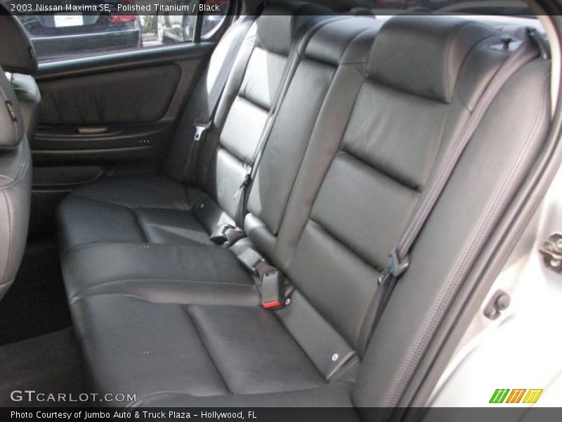 Polished Titanium / Black 2003 Nissan Maxima SE