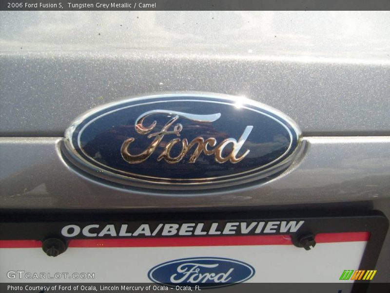 Tungsten Grey Metallic / Camel 2006 Ford Fusion S