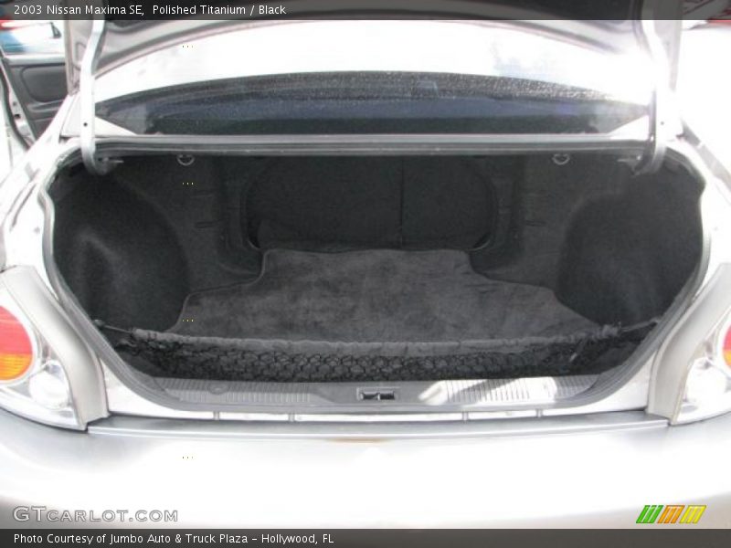 Polished Titanium / Black 2003 Nissan Maxima SE