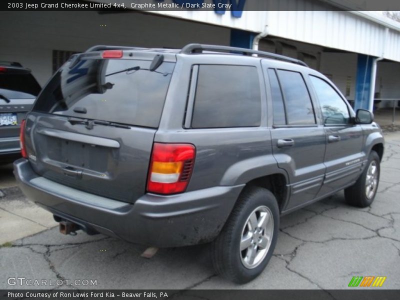 Graphite Metallic / Dark Slate Gray 2003 Jeep Grand Cherokee Limited 4x4