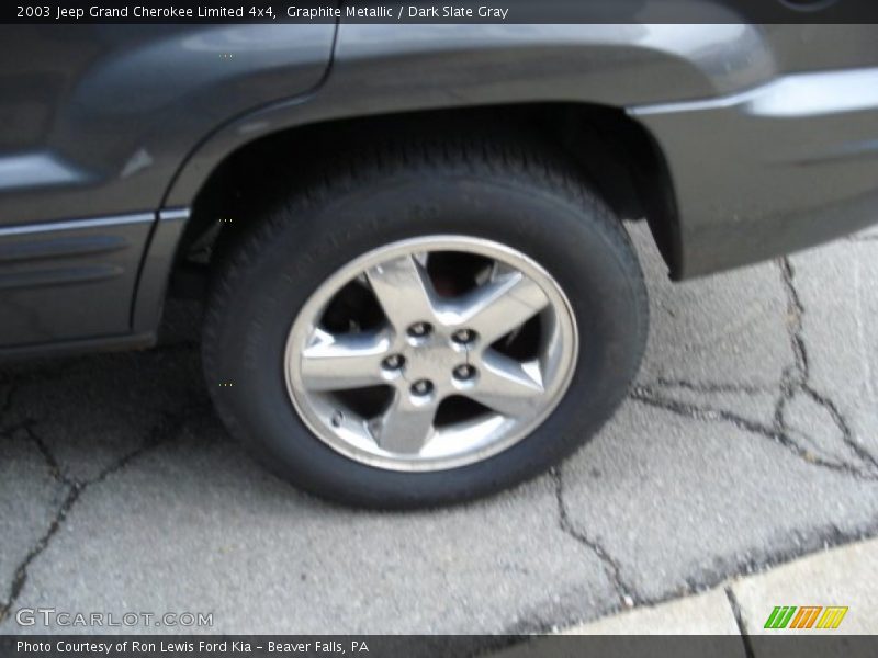 Graphite Metallic / Dark Slate Gray 2003 Jeep Grand Cherokee Limited 4x4