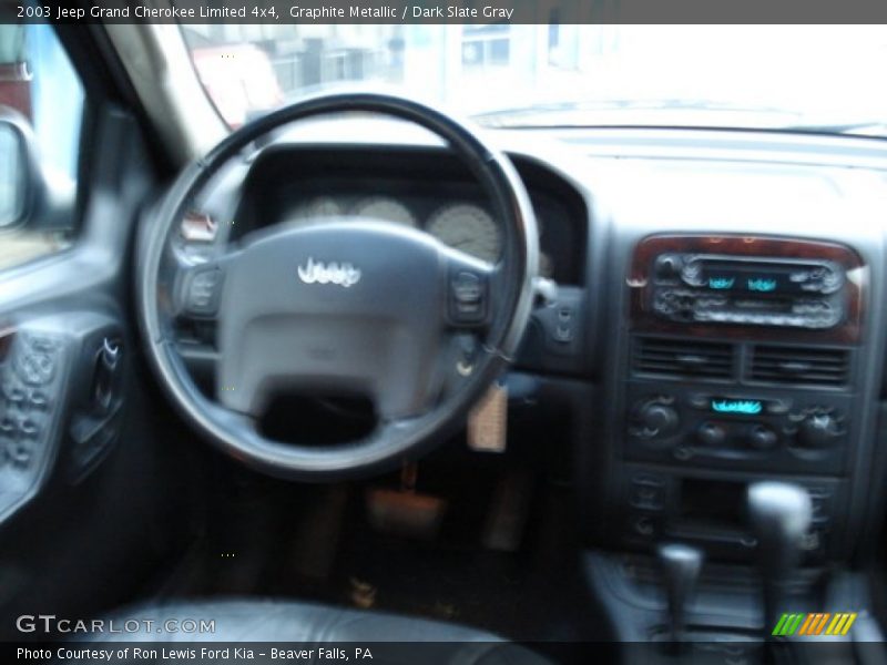 Graphite Metallic / Dark Slate Gray 2003 Jeep Grand Cherokee Limited 4x4