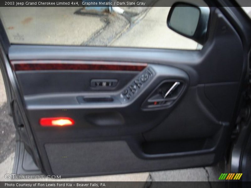 Graphite Metallic / Dark Slate Gray 2003 Jeep Grand Cherokee Limited 4x4
