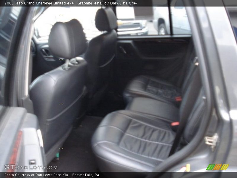 Graphite Metallic / Dark Slate Gray 2003 Jeep Grand Cherokee Limited 4x4