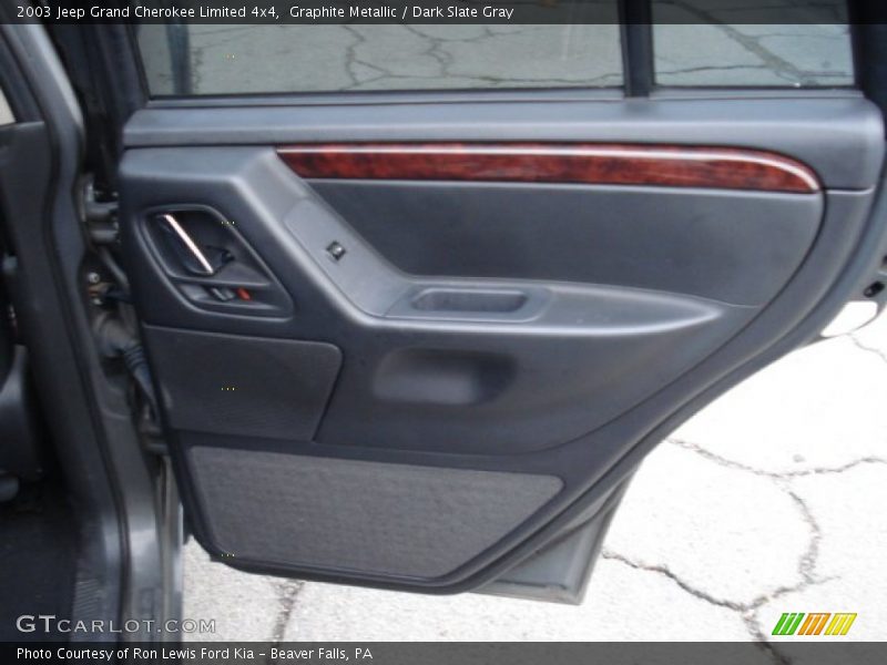 Graphite Metallic / Dark Slate Gray 2003 Jeep Grand Cherokee Limited 4x4