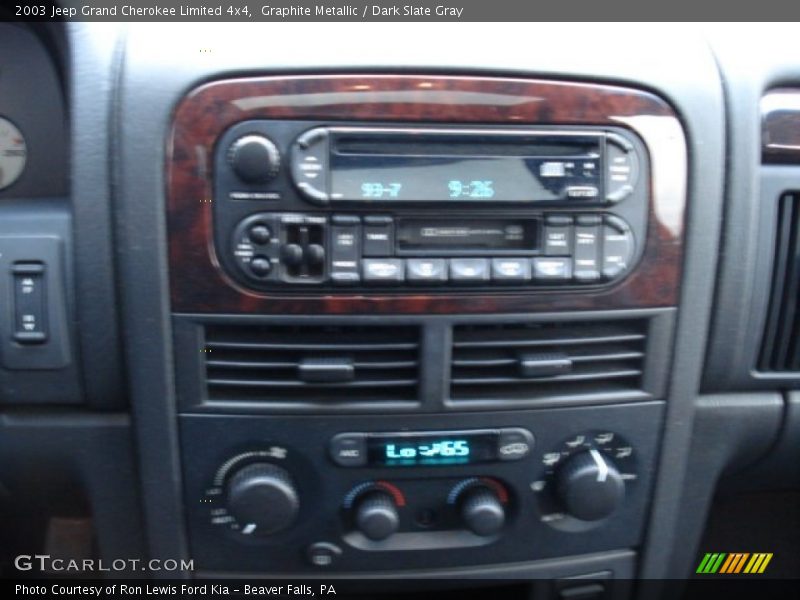 Graphite Metallic / Dark Slate Gray 2003 Jeep Grand Cherokee Limited 4x4