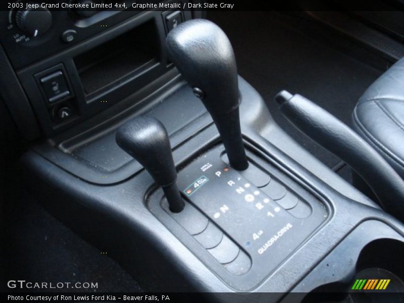 Graphite Metallic / Dark Slate Gray 2003 Jeep Grand Cherokee Limited 4x4