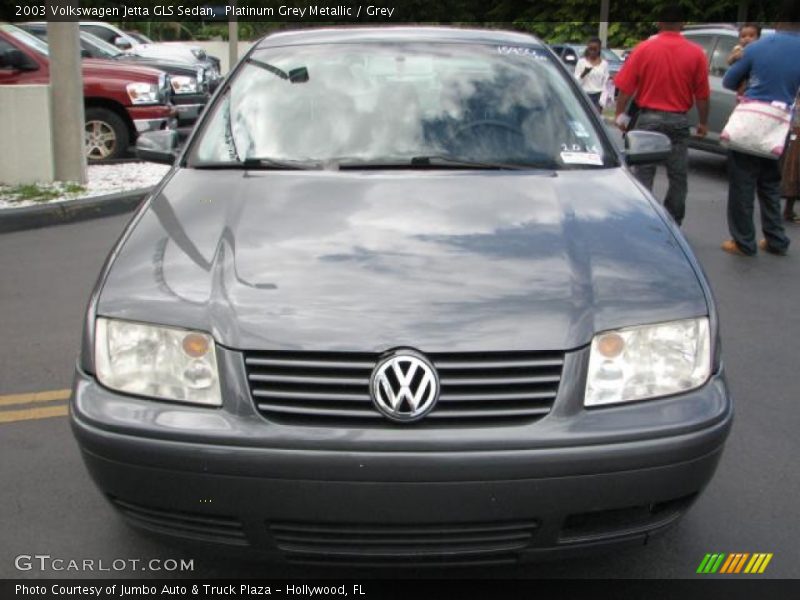 Platinum Grey Metallic / Grey 2003 Volkswagen Jetta GLS Sedan