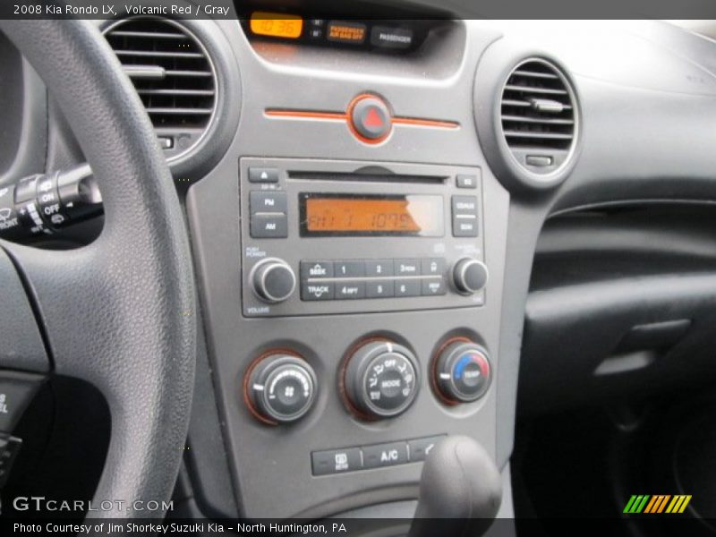 Volcanic Red / Gray 2008 Kia Rondo LX