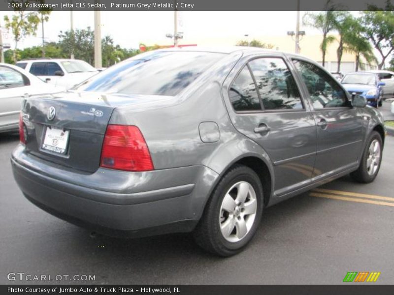 Platinum Grey Metallic / Grey 2003 Volkswagen Jetta GLS Sedan