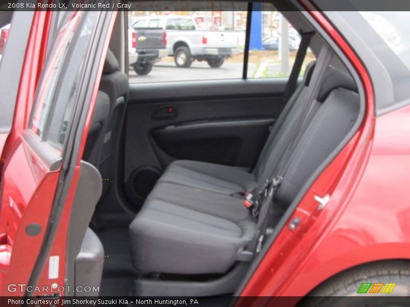 Volcanic Red / Gray 2008 Kia Rondo LX