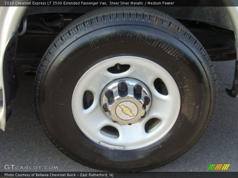  2010 Express LT 3500 Extended Passenger Van Wheel