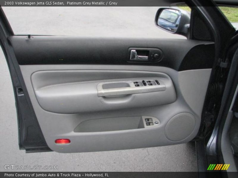 Platinum Grey Metallic / Grey 2003 Volkswagen Jetta GLS Sedan
