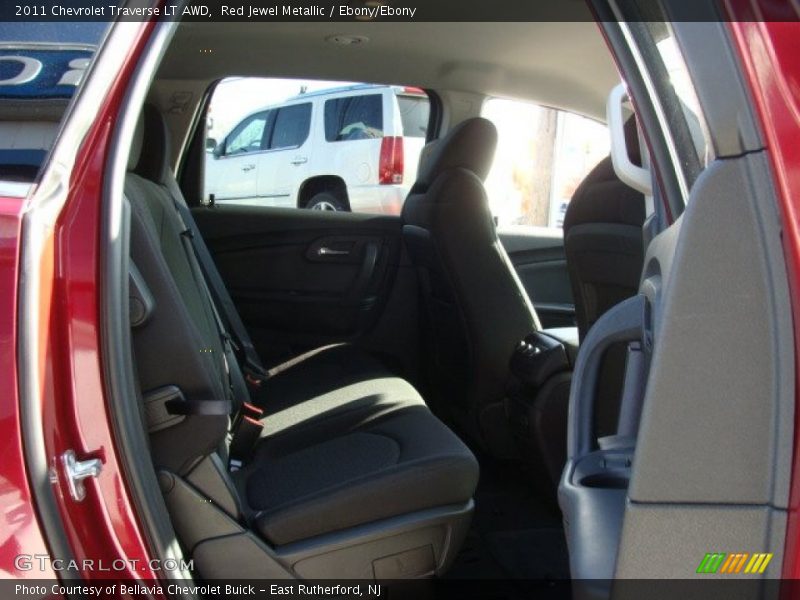 Red Jewel Metallic / Ebony/Ebony 2011 Chevrolet Traverse LT AWD