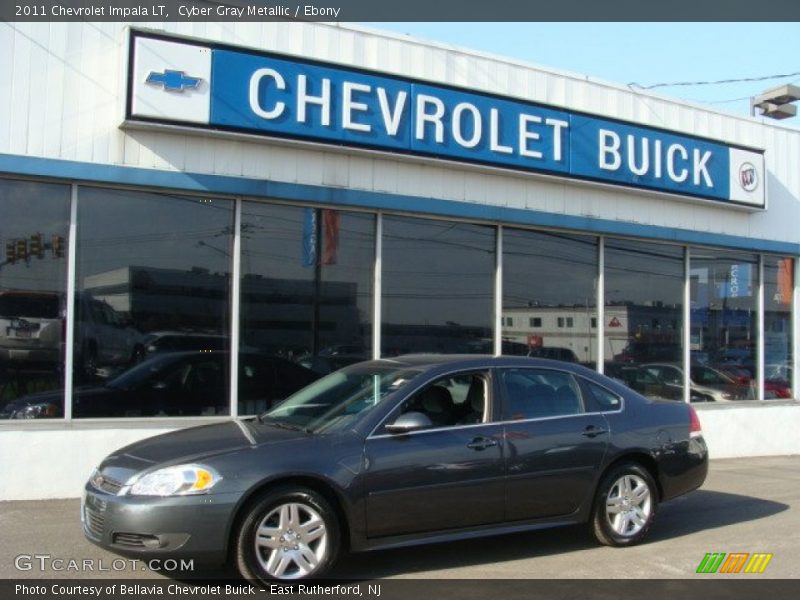 Cyber Gray Metallic / Ebony 2011 Chevrolet Impala LT