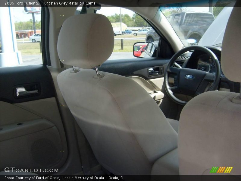 Tungsten Grey Metallic / Camel 2006 Ford Fusion S