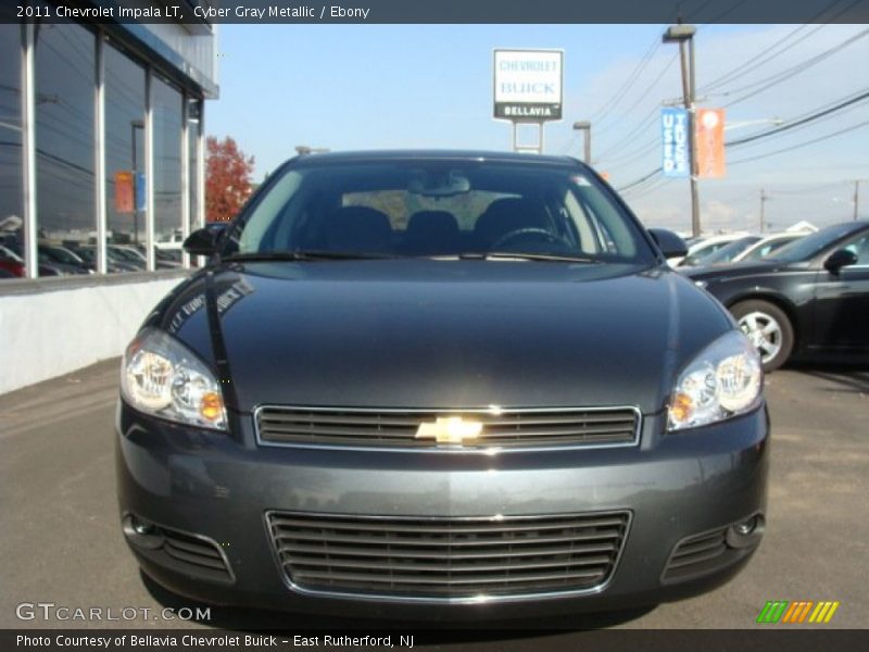 Cyber Gray Metallic / Ebony 2011 Chevrolet Impala LT