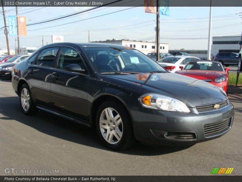 Cyber Gray Metallic / Ebony 2011 Chevrolet Impala LT