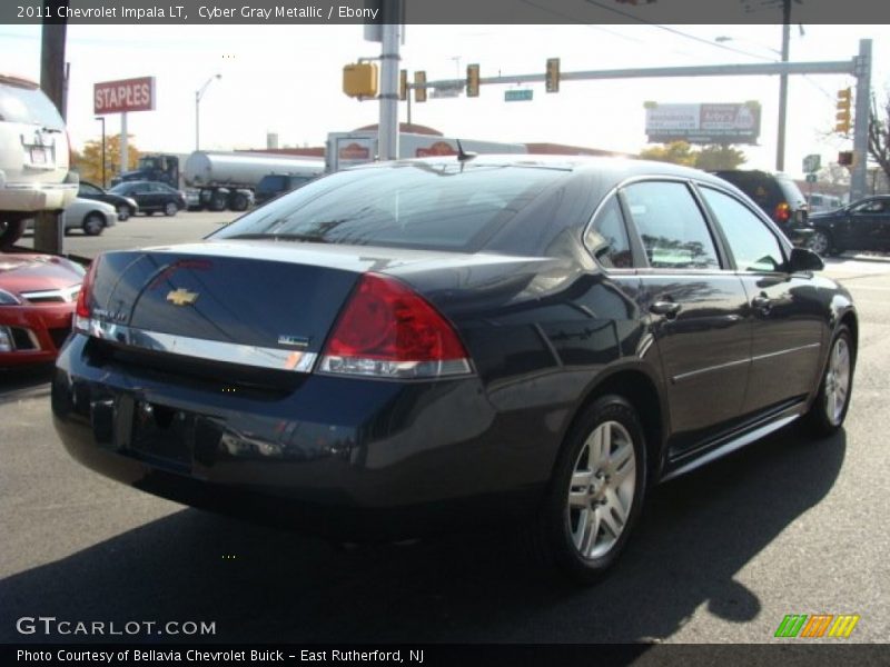 Cyber Gray Metallic / Ebony 2011 Chevrolet Impala LT