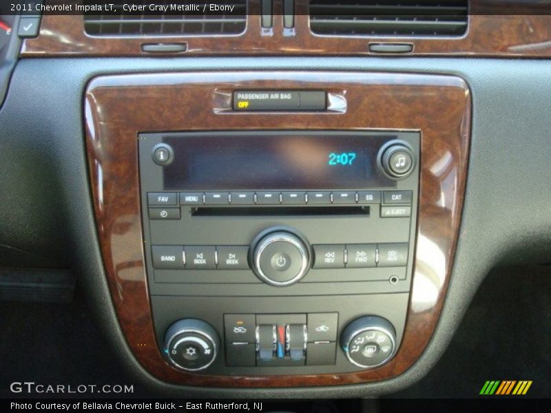 Cyber Gray Metallic / Ebony 2011 Chevrolet Impala LT