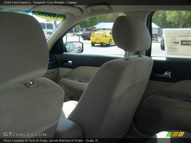 Tungsten Grey Metallic / Camel 2006 Ford Fusion S