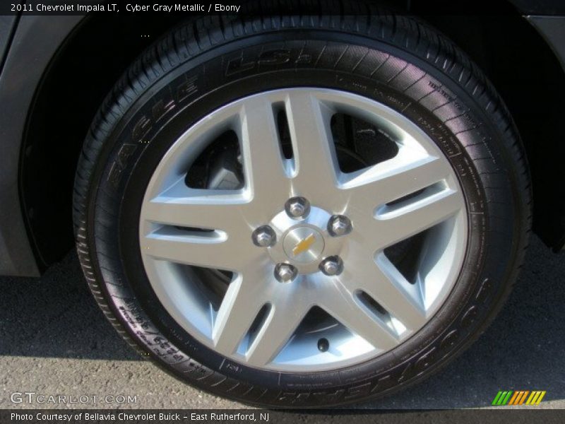 Cyber Gray Metallic / Ebony 2011 Chevrolet Impala LT