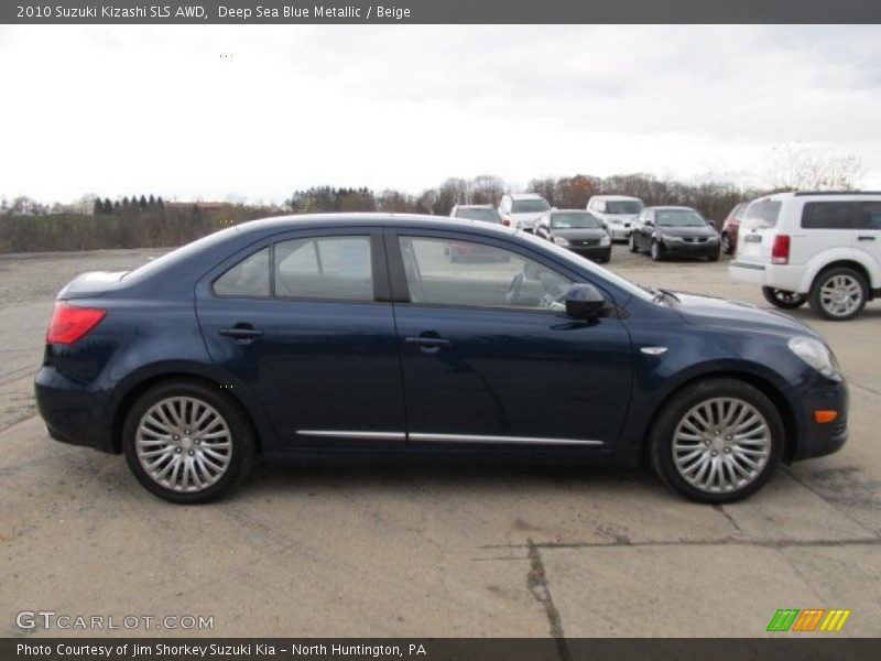  2010 Kizashi SLS AWD Deep Sea Blue Metallic