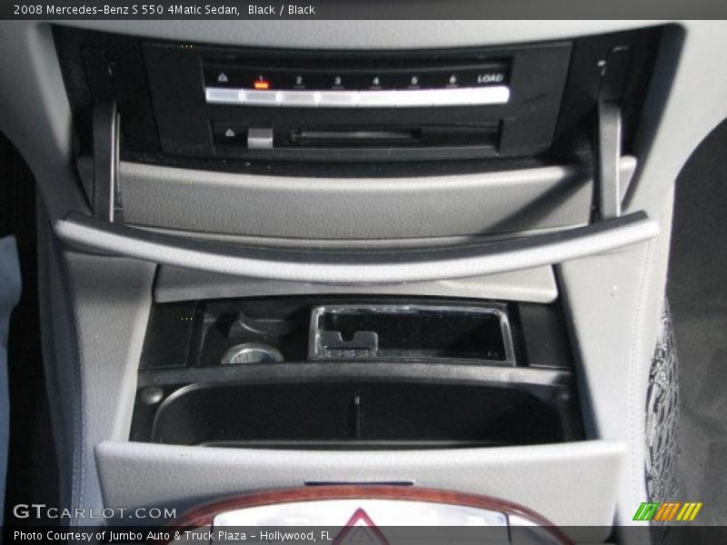 Black / Black 2008 Mercedes-Benz S 550 4Matic Sedan