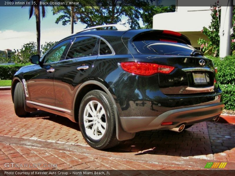 Black Obsidian / Wheat 2009 Infiniti FX 35