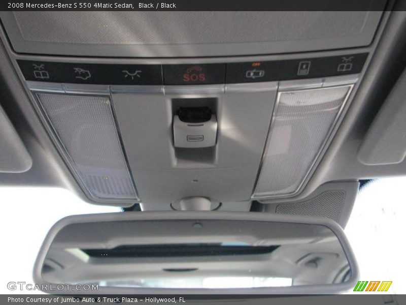 Black / Black 2008 Mercedes-Benz S 550 4Matic Sedan