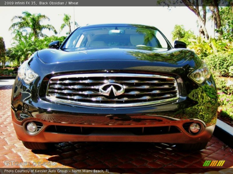 Black Obsidian / Wheat 2009 Infiniti FX 35