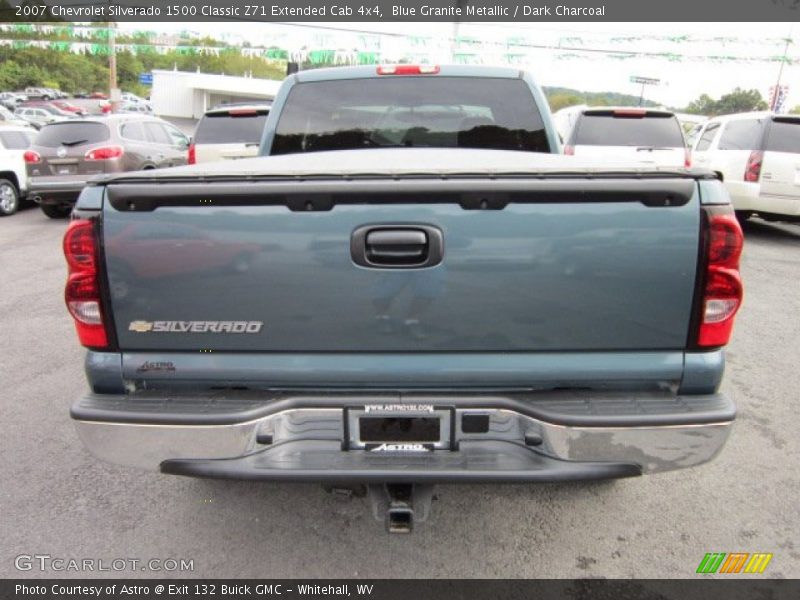 Blue Granite Metallic / Dark Charcoal 2007 Chevrolet Silverado 1500 Classic Z71 Extended Cab 4x4
