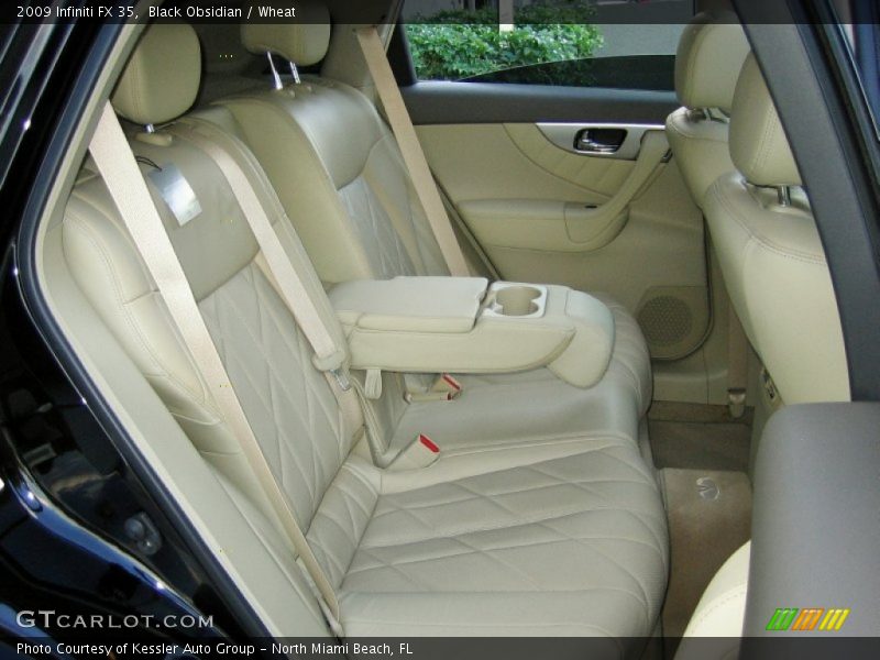 Black Obsidian / Wheat 2009 Infiniti FX 35