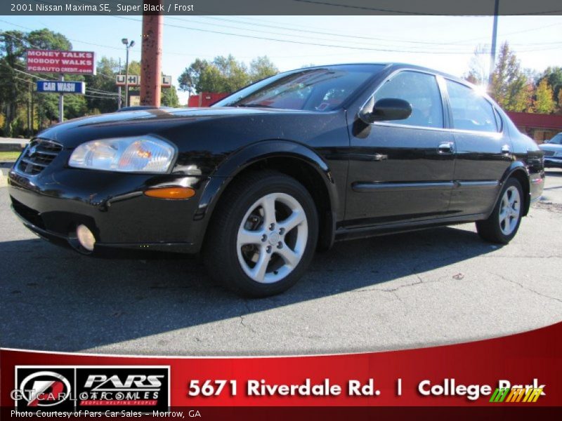 Super Black / Frost 2001 Nissan Maxima SE