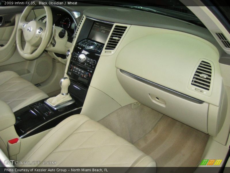 Black Obsidian / Wheat 2009 Infiniti FX 35