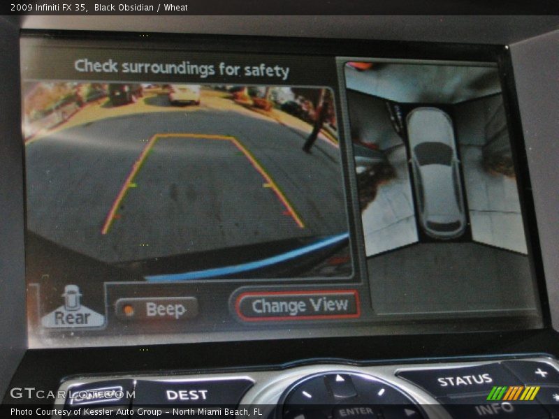 Black Obsidian / Wheat 2009 Infiniti FX 35