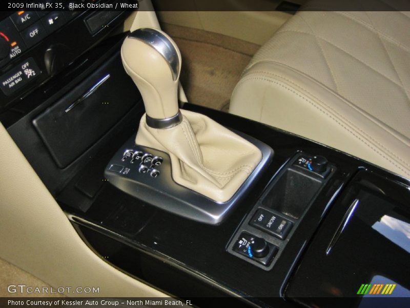 Black Obsidian / Wheat 2009 Infiniti FX 35