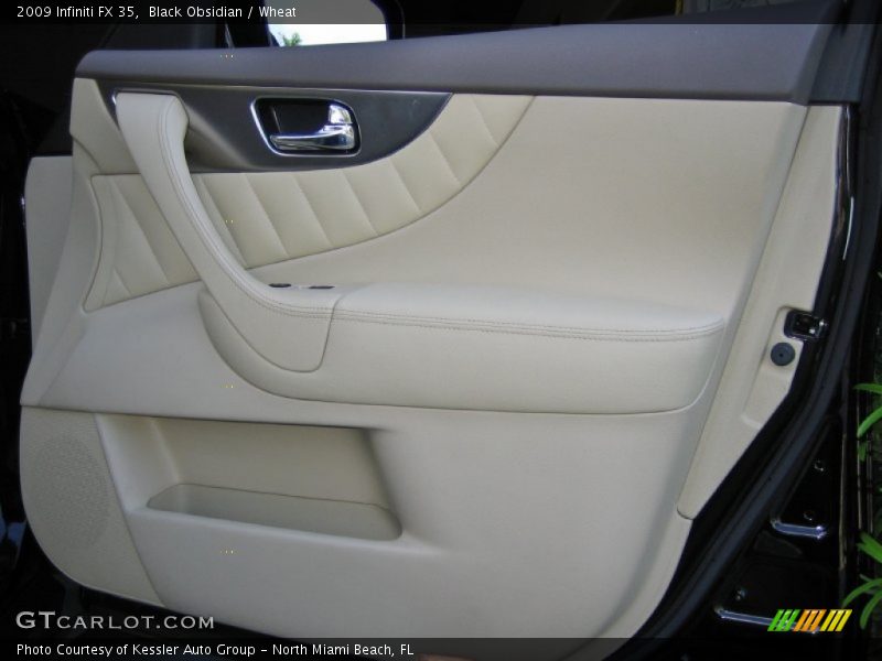 Black Obsidian / Wheat 2009 Infiniti FX 35