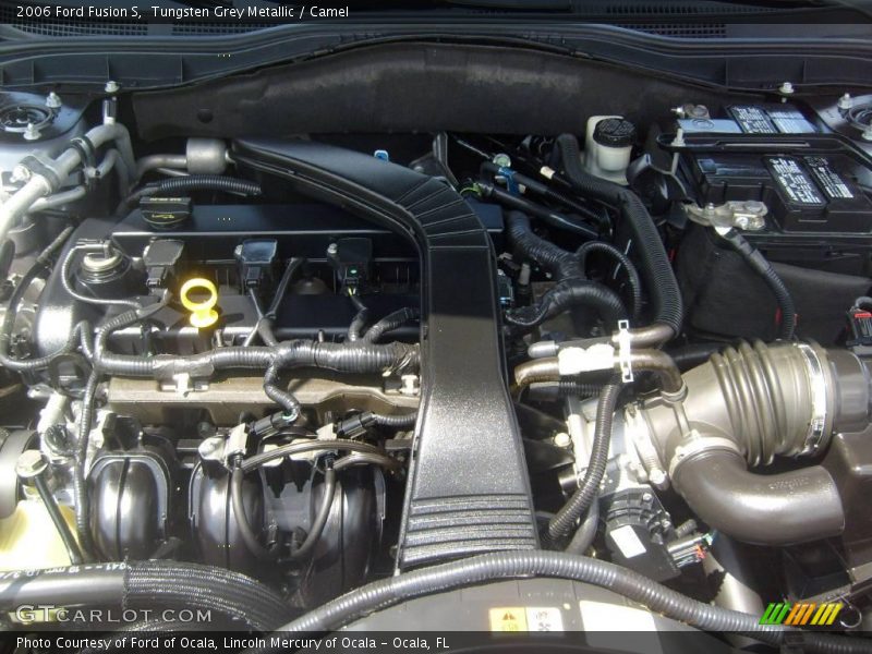 Tungsten Grey Metallic / Camel 2006 Ford Fusion S